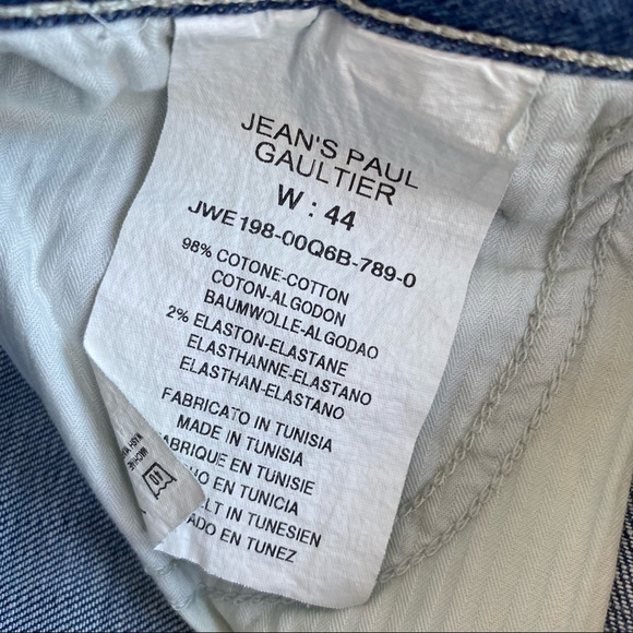 jean paul gaultier denim mini skirt | vintage - Picture 5 of 5